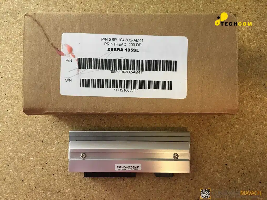 Đầu in máy in mã vạch Zebra 105SL 203dpi