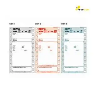 Giấy in kim EDC 3 liên