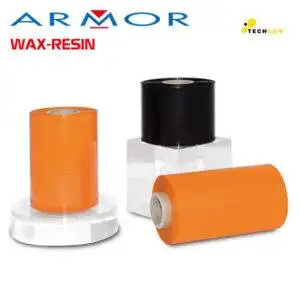 Ribbon mực in mã vạch Armor wax resin