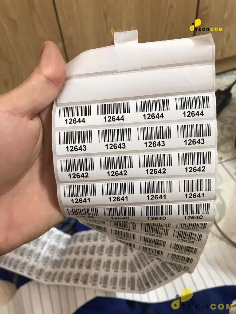 Decal in tem xét nghiệm bệnh viện 2 Dịch vụ in tem xét nghiệm bệnh viện theo yêu cầu của khách hàng