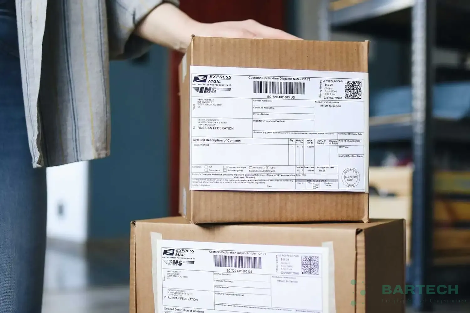 Mực in rõ nét, đảm bảo chất lượng tem nhãn