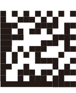 Minh họa mã Data Matrix phiên bản ECC140 với số mô-đun lẻ