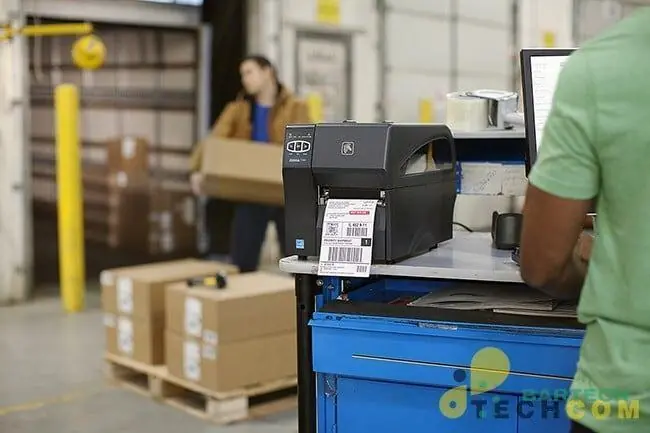 Máy in mã vạch chuyển nhiệt làm việc như thế nào?