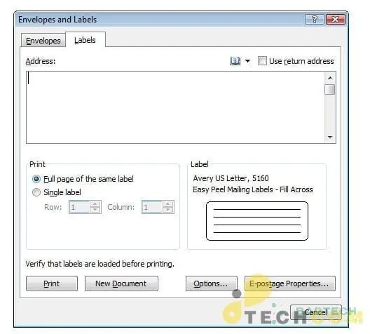 Cách In Tem Nhãn Decal A4 Tomy Bằng Word, Excel: Hướng Dẫn Chi Tiết
