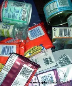 Mã vạch UPC trên sản phẩm tạp hóa giúp nhận dạng và quản lý hàng tồn kho