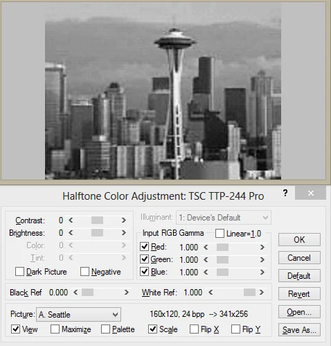 Tổng quan các tab cài đặt trong driver máy in mã vạch TSC