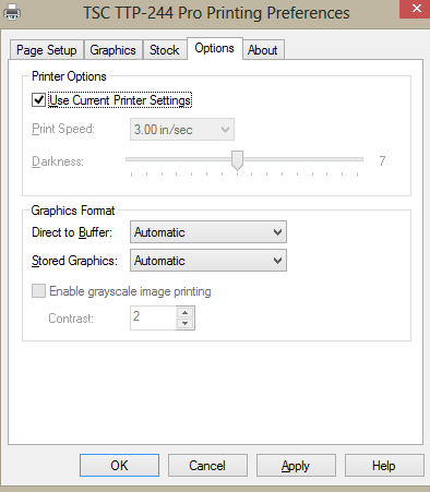 Ví dụ cài đặt hành động sau khi in (Post-Print Action) cho máy in mã vạch TSC