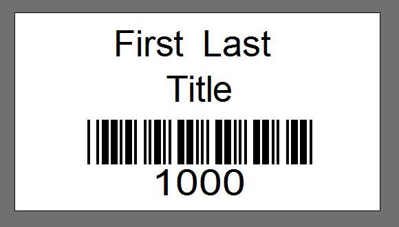 Giao diện thiết kế tem nhãn trong phần mềm Bartender trước khi liên kết dữ liệu Excel.