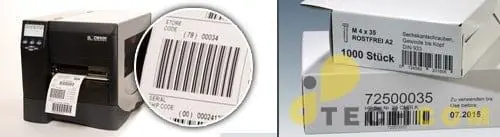 Máy in tem nhãn mã vạch là gì